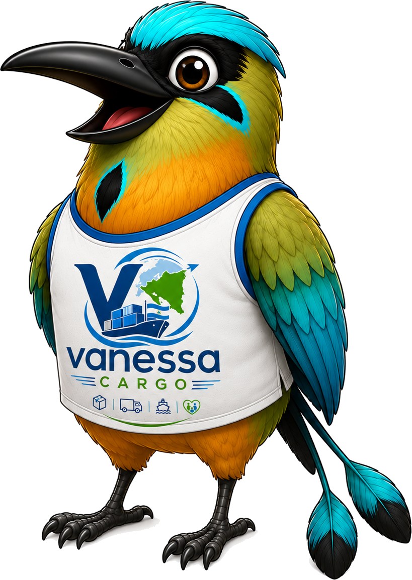 Chocolito, mascota oficial de Vanessa Cargo
